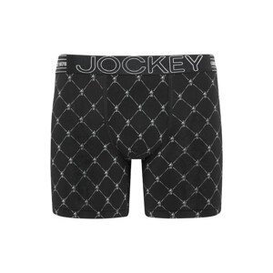 Pánské boxerky 1703222-999 - Jockey černá/vzor XL