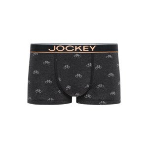 Pánské boxerky 1802222-986 - Jockey černo-oranžová XL