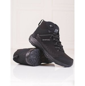 Originální dámské  trekingové boty černé bez podpatku  43