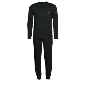 Pánské pyžamo 111789 2F720 23820 černá - Emporio Armani černá XL