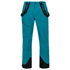Pánské lyžařské kalhoty Lazzaro-m tyrkysová 3XL