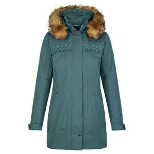 Dámský zimní kabát PERU-W Tmavě zelená - Kilpi 34