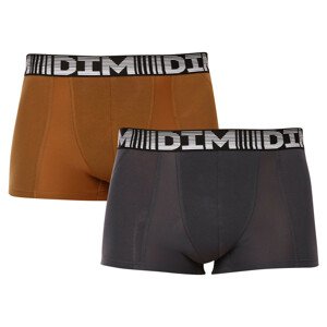 2PACK pánské boxerky DIM vícebarevné (DI0001N1-AA3) XXL