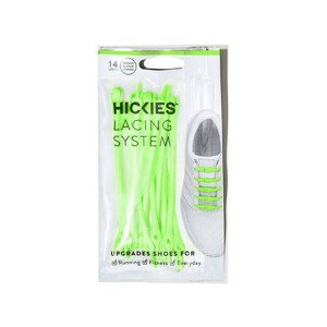 Elastické tkaničky (14ks) - zelená SS19 - Hickies OSFA
