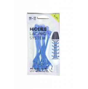 Dětské elastické tkaničky (10ks) - modrá SS19, OSFA - Hickies