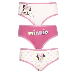 3PACK dívčí kalhotky E plus M Minnie vícebarevné (52 33 8228) 116
