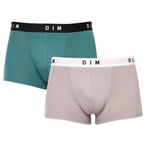 2PACK pánské boxerky DIM vícebarevné (DI000ARL-9UW) XXL