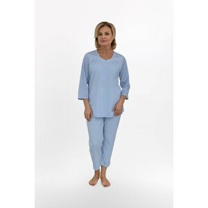 Dámské pyžamo 230 ROZALIA Modrá XL