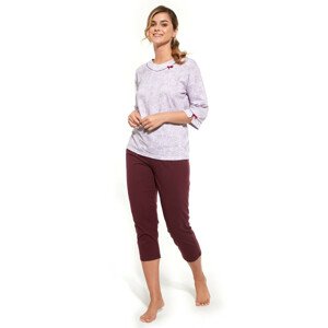 Dámské pyžamo 732/312 Stella plus - CORNETTE fialová 3XL