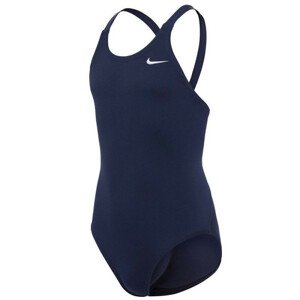 Dívčí jednodílné plavky Essential Jr Nessa764 440 - Nike  navy 12/13