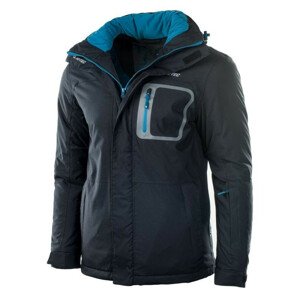 Zimní bunda Unisex Bicco - Hi-tec černá s modrou L