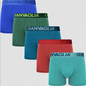 5PACK pánské boxerky Gianvaglia vícebarevné (GVG-5006) L