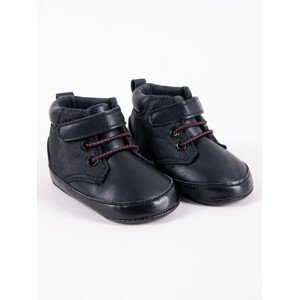 Yoclub Dětské chlapecké boty OBO-0201C-3400 Black 0-6 měsíců