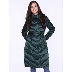 Dámský kabát BLH220044FX Zelená - PERSO XL
