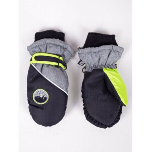 Dětské zimní lyžařské rukavice Yoclub REN-0215C-A110 Black 14