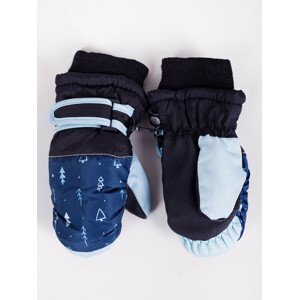 Dětské zimní lyžařské rukavice Yoclub REN-0227C-A110 Navy Blue 10