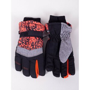 Yoclub Dětské zimní lyžařské rukavice REN-0262C-A150 Vícebarevné 16