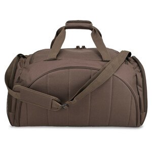 Semiline Fitness_Travel Bag A3029-2 Brown 57 cm x 30,5 cm x 27 cm