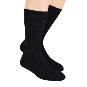 Pánské vlněné ponožky 085 černá 38-40