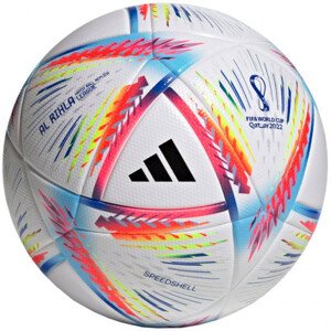 SPORT Fotbalový míč Al Rihla League Box 2022 H57782 - Adidas bílá-mix barev 4
