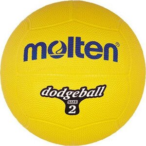 Míč Molten DB2-Y dodgeball velikost 2 HS-TNK-000009306 NEUPLATŇUJE SE