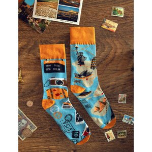 Pánské ponožky Spox Sox Cestovatelské multicolor 40-43