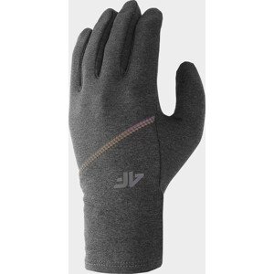 Unisex rukavice 4F H4Z22-REU009 šedé L
