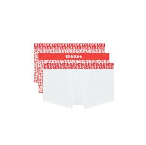 Pánské boxerky 3ks - 00ST3V 0JMAR E6488 červená/bílá - Diesel červeno-bílá M