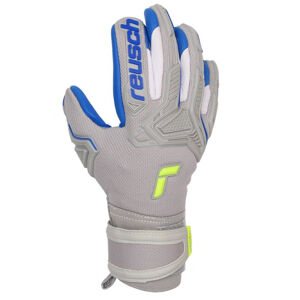 Brankářské rukavice Attrakt Freegel Silver Finger Support Jr 52 72 230 6006 - Reusch  šedo-modrá 6