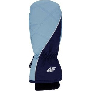 Dámské lyžařské rukavice RED002 Světle modré - 4F