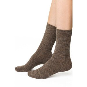 Dámské ponožky ALPACA 044 béžová melanž 35-37