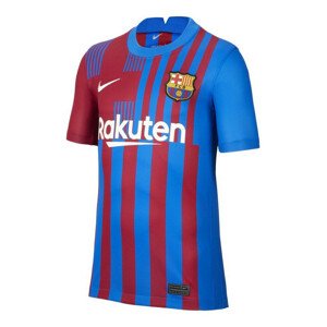 Dětský fotbalový dres FC Barcelona 2021/22 Stadium Home Jr dres CV8222-428 - Nike  XS (122-128 CM)