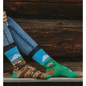 Ponožky Spox Sox - Slepý jako krtek Vícebarevné 40-43