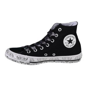 Dámské boty / tenisky Miley Cyrus Chuck Taylor Hi All Star W 162234C - Converse  černo - bílá 42,5