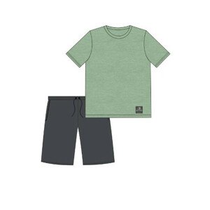 Pánské pyžamo Cornette 925/146 Wild zelená melanž XL