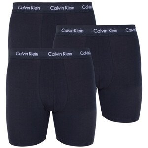 3PACK pánské boxerky Calvin Klein černé (NB1770A-XWB) S
