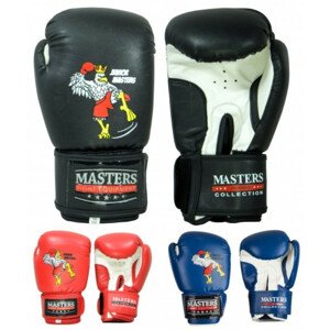 Dětské boxerské rukavice Collection Rpu-Mjc Jr  01255-02-8 - Masters  červená + 8 oz