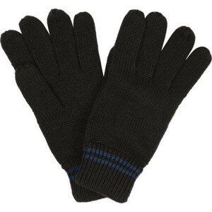 Pánské rukavice RMG035-800 černé - Regatta Černá S-M