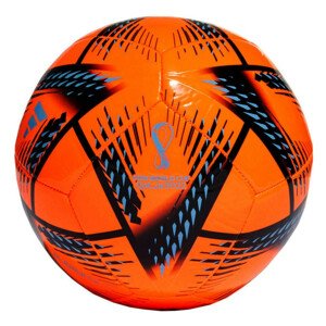 SPORT Fotbalový míč  Al Rihla Club Football 2022 H57803 neon oranžová - Adidas neonová oranžová 4