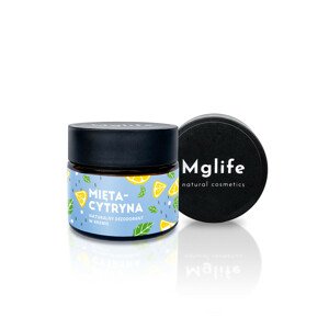 Mglife Mięta-cytryna naturalny dezodorant w kremie kolor:naturalny