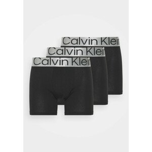 3PACK pánské boxerky Calvin Klein černé (NB3131A-7V1) L