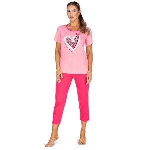 Dámské pyžamo Regina 630 kr/r  M-XL   Růžová M