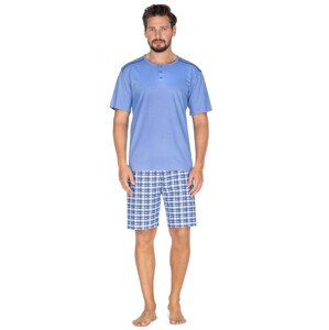 Pánské pyžamo Regina 440 kr/r S-XL  modrá XL