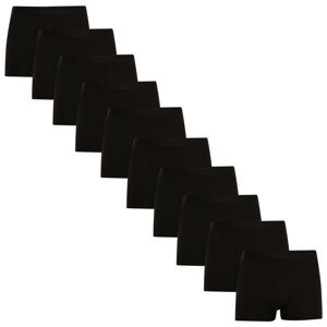 10PACK pánské boxerky Nedeto černé (10NDTB001) 3XL