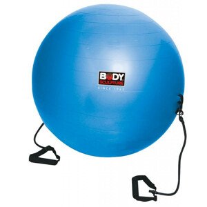 Gymnastický míč proti prasknutí s fitness gumami 65 cm BB 001TR - Body Sculpture NEUPLATŇUJE SE
