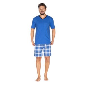 Pánské pyžamo 437  Modrá XL