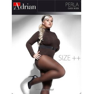 Dámské punčochové kalhoty Adrian Perla Size++ 40 den 7-8XL nero/černá 7-3XL