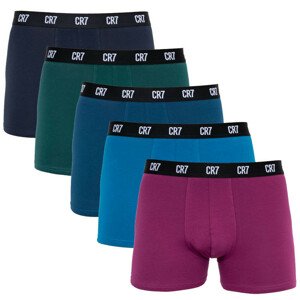 5PACK pánské boxerky CR7 vícebarevné (8106-49-2401) XL