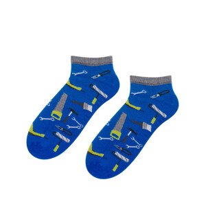 Ponožky Bratex POP-M-131 Blue 43/46