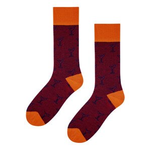 Ponožky Bratex KL-336B Orange 44/46